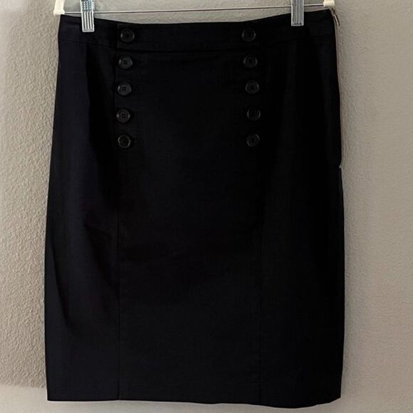 Ann Taylor Button Accent Pencil  Casual Career  Size 10 - Picture 3 of 7